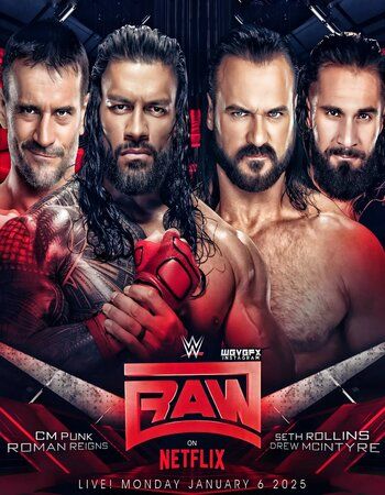 WWE Monday Night Raw 14th April (2025) Show download full movie